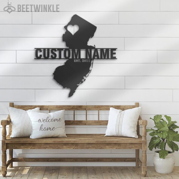 Custom-New-Jersey-Map-Metal-Wall-Art-LED-Light-6