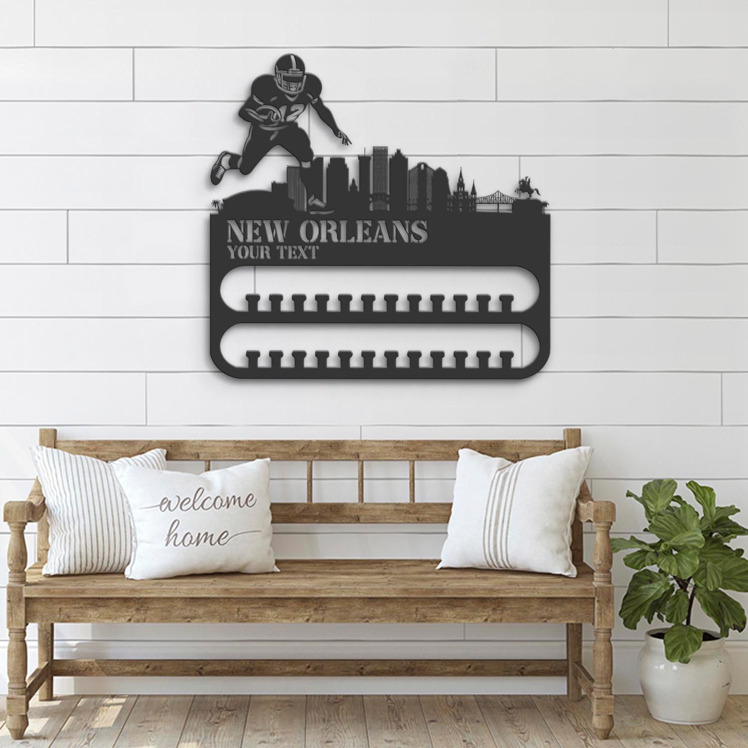 Custom-New-Orleans-Skyline-American-Football-Medal-Hanger-With-Led-Light_6