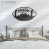 Custom-New-Orleans-Skyline-American-Football-Metal-Wall-Art-LED-Light-4