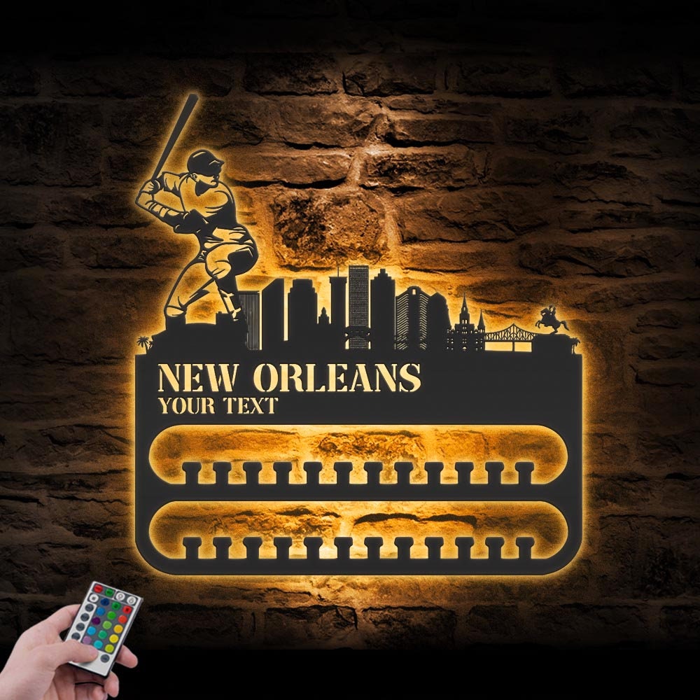 Custom-New-Orleans-Skyline-Baseball-Player-Medal-Hanger-With-Led-Light_3