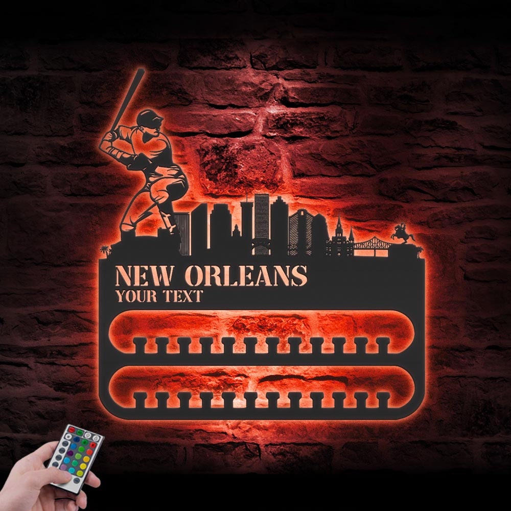 Custom-New-Orleans-Skyline-Baseball-Player-Medal-Hanger-With-Led-Light_4