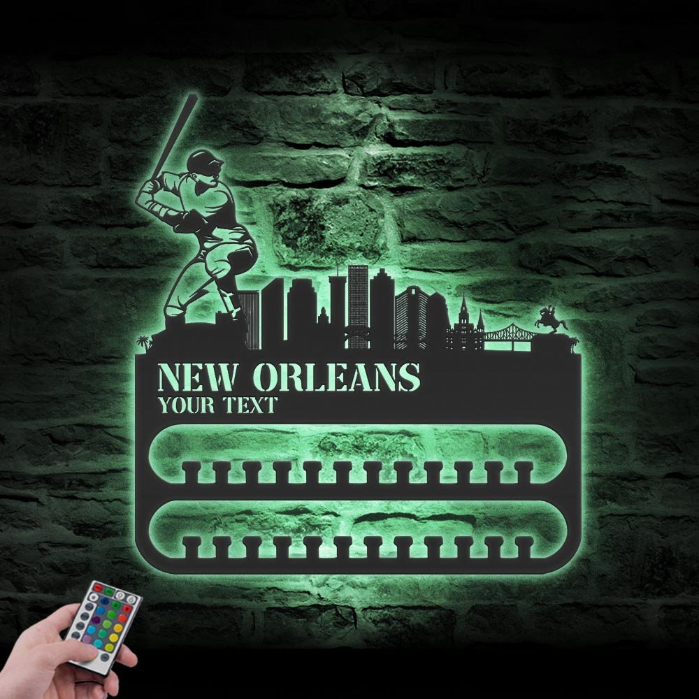 Custom-New-Orleans-Skyline-Baseball-Player-Medal-Hanger-With-Led-Light_5