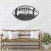 Custom-New-York-Skyline-American-Football-Metal-Wall-Art-LED-Light-4