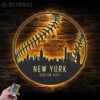 Custom-New-York-Skyline-Baseball-Metal-Wall-Art-LED-Light-6