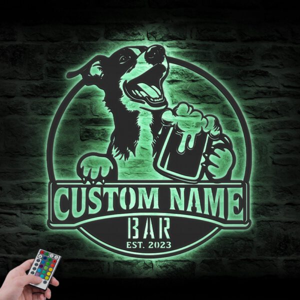 Custom-New-Zealand-Heading-Dog-Thirsty-Beer-Pub-Metal-Wall-Art-LED-Light_4