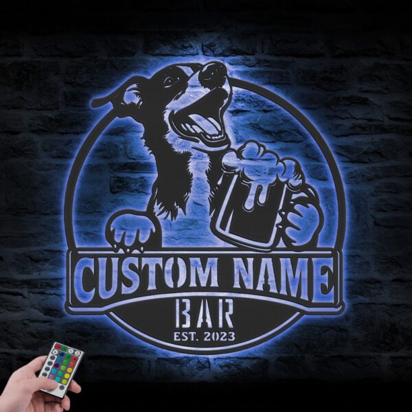 Custom-New-Zealand-Heading-Dog-Thirsty-Beer-Pub-Metal-Wall-Art-LED-Light_5