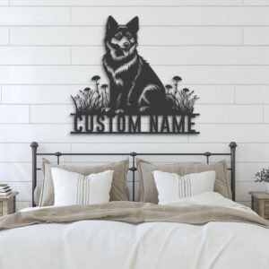 Custom-Norwegian-Lundehund-Metal-Wall-Art-LED-Light_1