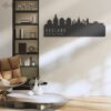 Custom-Oakland-Skyline-Metal-Wall-Art-LED-Light-2