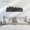 Custom-Oakland-Skyline-Metal-Wall-Art-LED-Light-7