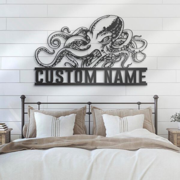 Custom-Octopus-Tentacles-Metal-Wall-Art-LED-Light-6