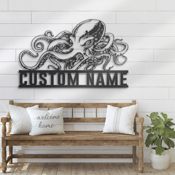 Custom-Octopus-Tentacles-Metal-Wall-Art-LED-Light-7