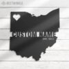 Custom-Ohio-Map-Metal-Wall-Art-LED-Light-2