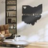 Custom-Ohio-Map-Metal-Wall-Art-LED-Light-3