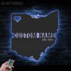 Custom-Ohio-Map-Metal-Wall-Art-LED-Light-5