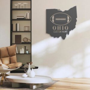 Custom-Ohio-State-American-Football-Metal-Wall-Art-LED-Light-2