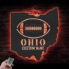 Custom-Ohio-State-American-Football-Metal-Wall-Art-LED-Light-5