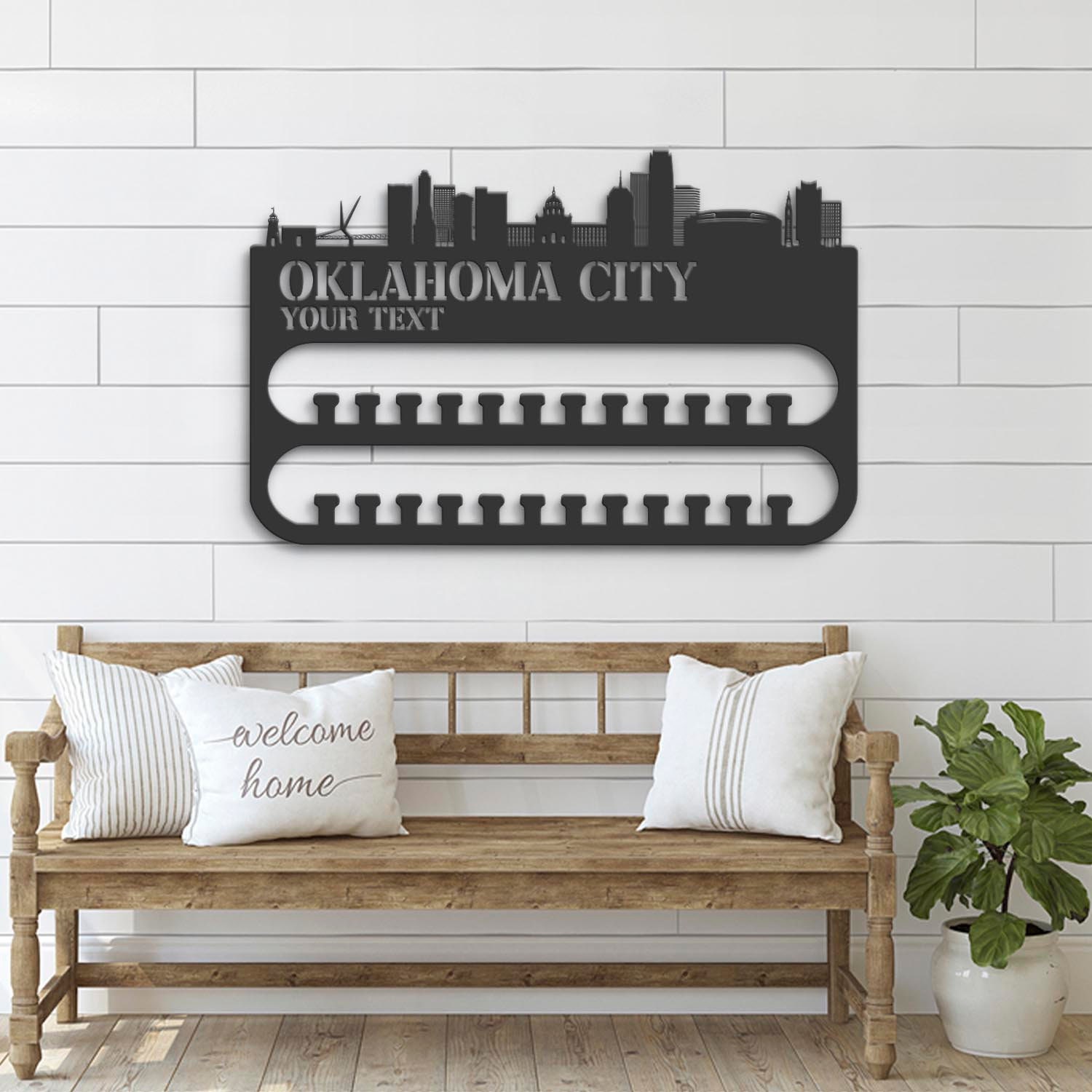 Custom-Oklahoma-City-Skyline-Sport-Medal-Hanger-With-Led-Light_7