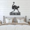 Custom-Ostrich-Metal-Wall-Art-LED-Light-3