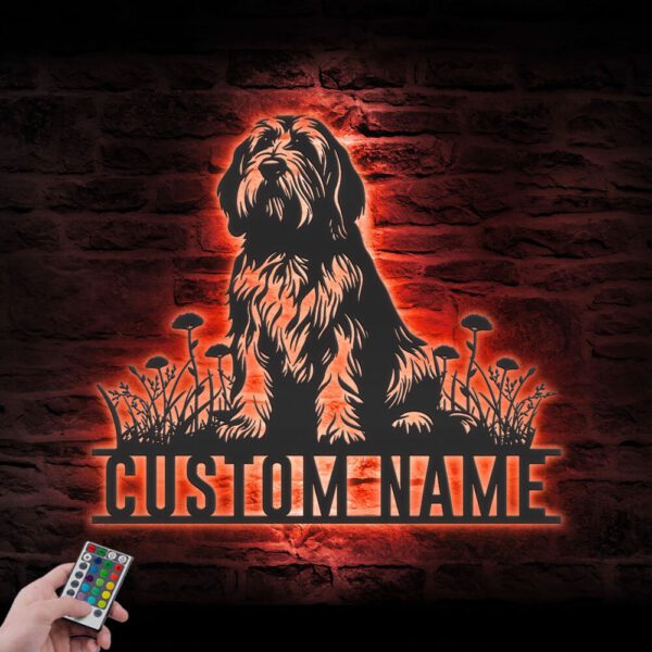 Custom-Otterhound-Metal-Wall-Art-LED-Light_5