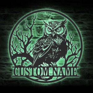 Custom-Owl-On-the-Branch-Metal-Wall-Art-with-LED-Light-2-1