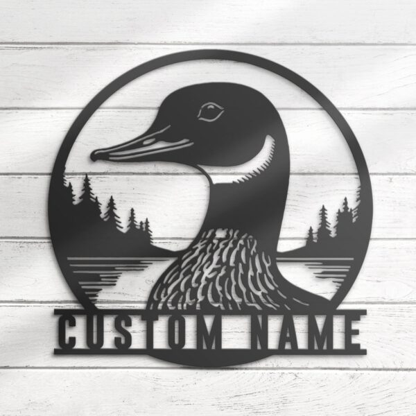 Custom-Pacific-Loon-Metal-Wall-Art-LED-Light-8