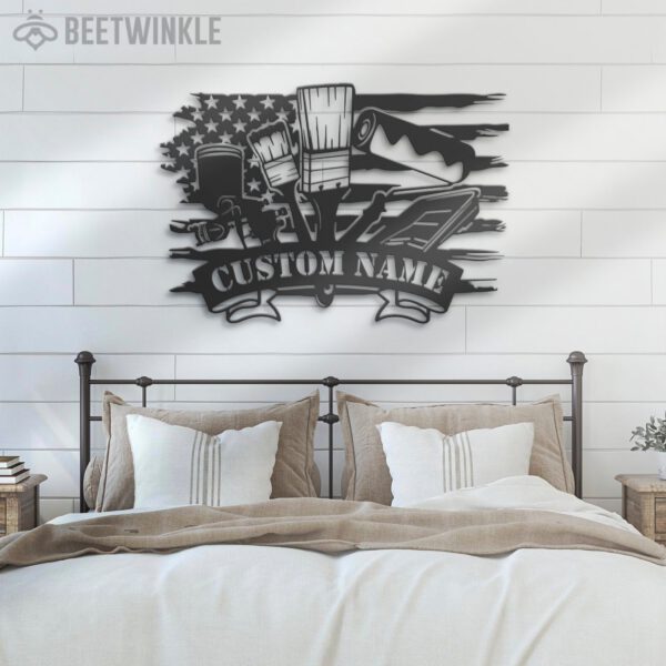 Custom-Paint-Tools-US-Flag-Metal-Wall-Art-LED-Light_4