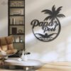 Custom-Palm-Tree-Pool-Lounge-Family-Oasis-Metal-Wall-Art-LED-Light-4