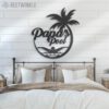 Custom-Palm-Tree-Pool-Lounge-Family-Oasis-Metal-Wall-Art-LED-Light-6