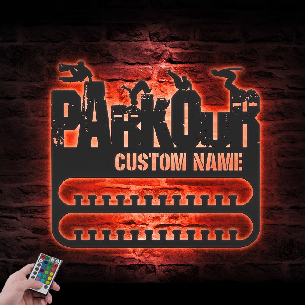 Custom-Parkour-Medal-Hanger-With-Led-Light_8