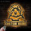 Custom-Peeking-Cavapoo-Metal-Wall-Art-LED-Light_8