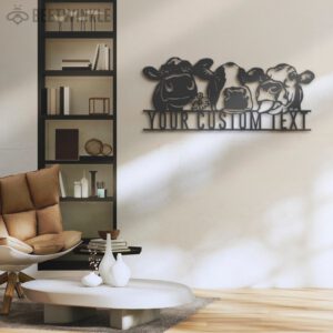 Custom-Peeking-Cow-Farmhouse-Metal-Wall-Art-LED-Light-3-1