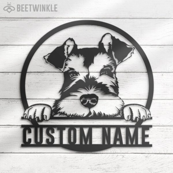 Custom-Peeking-Miniature-Schnauzer-Metal-Wall-Art-LED-Light_8