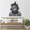 Custom-Peeking-Monkey-Metal-Wall-Art-LED-Light-6