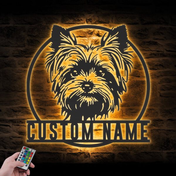 Custom-Peeking-Yorkshire-Terrier-Metal-Wall-Art-LED-Light_4