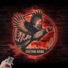 Custom-Pheasant-Hunting-Metal-Wall-Art-LED-Light-7