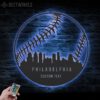 Custom-Philadelphia-Skyline-Baseball-Metal-Wall-Art-LED-Light-3