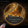 Custom-Philadelphia-Skyline-Baseball-Metal-Wall-Art-LED-Light-4