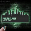 Custom-Philadelphia-Skyline-Metal-Wall-Art-LED-Light-5