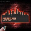 Custom-Philadelphia-Skyline-Metal-Wall-Art-LED-Light-6