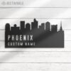 Custom-Phoenix-Skyline-Metal-Wall-Art-LED-Light-8