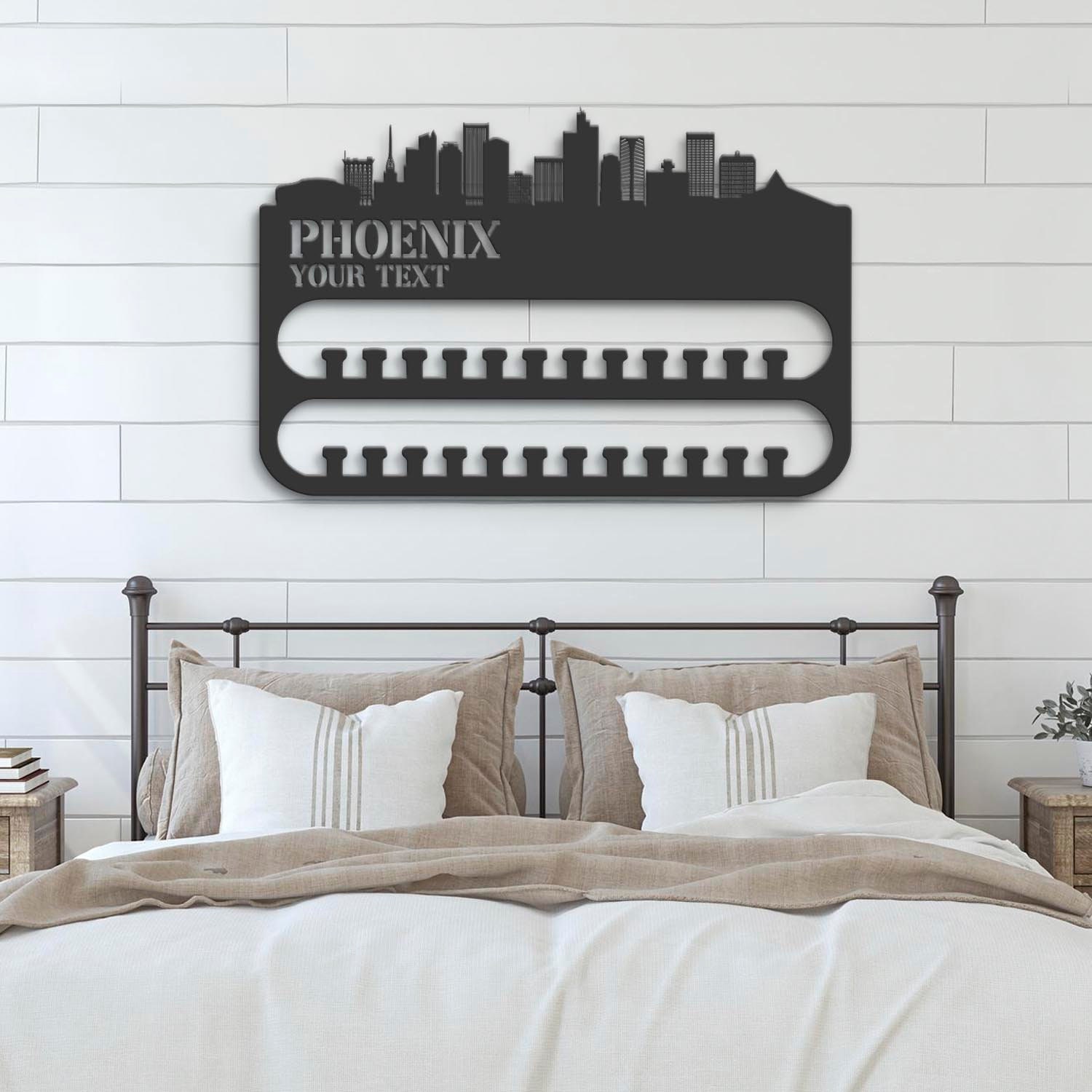 Custom-Phoenix-Skyline-Sport-Medal-Hanger-With-Led-Light_1