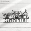 Custom-Pig-Sheep-Donkey-Chicken-Cow-Farmhouse-Metal-Wall-Art-LED-Light-7