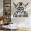 Custom-Pirate-Skull-Metal-Wall-Art-LED-Light-3