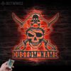 Custom-Pirate-Skull-Metal-Wall-Art-LED-Light-5