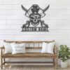 Custom-Pirate-Skull-Shamrock-Metal-Wall-Art-LED-Light-8