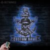 Custom-Pirate-Skull-Swords-Anchor-Metal-Wall-Art-LED-Light