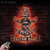 Custom-Pirate-Skull-Swords-Anchor-Metal-Wall-Art-LED-Light-2