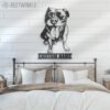 Custom-Pitbull-Metal-Wall-Art-LED-Light-1