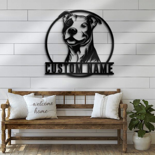 Custom-Pitbull-Metal-Wall-Art-LED-Light-5