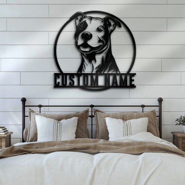 Custom-Pitbull-Metal-Wall-Art-LED-Light-8